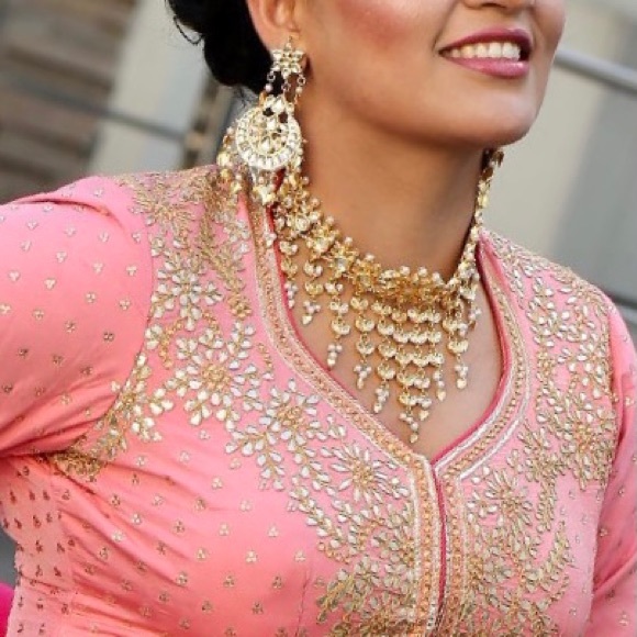 Kundan set - Picture 2 of 3